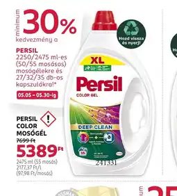 Rossmann Persil Color Mosgél ajánlat
