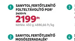 Rossmann Sanytol fertőtlenítő folteltávolít por ajánlat
