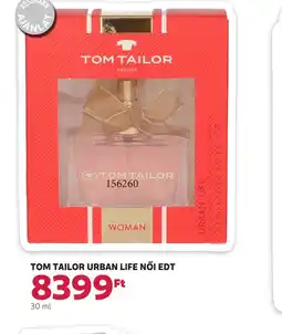 Rossmann Tom Tailor Urban Life Női EDT ajánlat