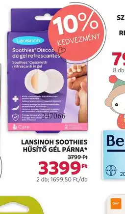 Lansinoh Soothies Hűsítő Gél Párna