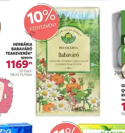 Rossmann Herbária Babavár Teakeverék ajánlat
