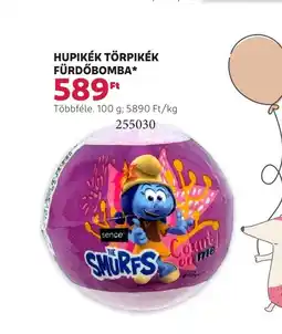 Rossmann Hupikék Törpikék Fürdőbomba ajánlat