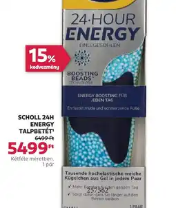 Rossmann Scholl 24H Energy Talpbetét ajánlat
