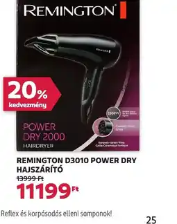 Rossmann Remington D3010 Power Dry Hajszárít ajánlat