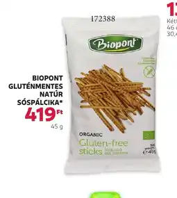 Rossmann Biopont Gluténmentes Ss Pálcika ajánlat