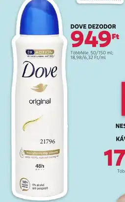 Rossmann Dove dezodor ajánlat