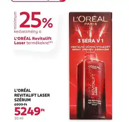 Rossmann L'oréal revitalift laser szérum ajánlat