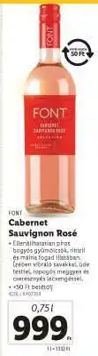 Lidl Cabernet Sauvignon Rosé ajánlat