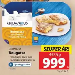 Lidl ERIDANOUS Bougatsa ajánlat