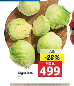 Lidl Jégsaláta ajánlat