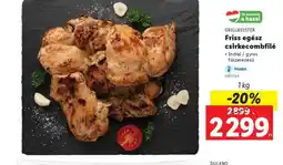 Lidl Grillmeister Friss egész csirkecombfilé ajánlat