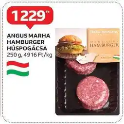 Auchan ANGUS MARHA HAMBURGER HÚSPOGÁCSA ajánlat