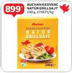 Auchan AUCHAN KEDVENC NATÚR GRILLSAJT ajánlat