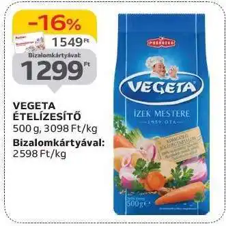 Auchan Vegeta Ételízesítő ajánlat