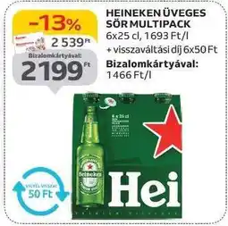 Auchan Heineken üveges sör multipack ajánlat