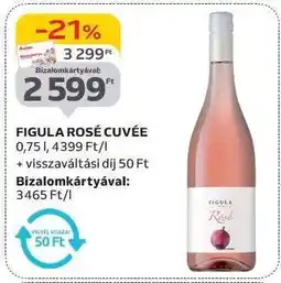Auchan FIGULA ROSÉ CUVÉE ajánlat