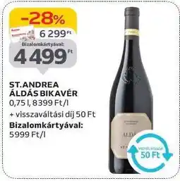 Auchan ST.ANDREA ÁLDÁS BIKAVÉR ajánlat