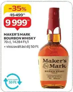 Auchan MAKER'S MARK Bourbon Whisky ajánlat
