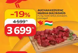 Auchan Auchan Kedvenc Marha Gulyáshús ajánlat