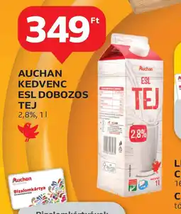 Auchan Mleko Auchan ajánlat