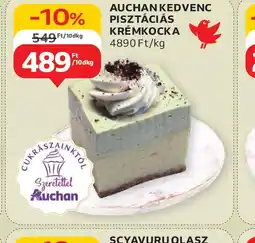 Auchan Auchan Kedvenc Pisztáciás Krémkocka ajánlat