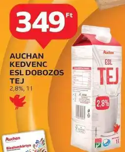 Auchan AUCHAN KEDVENC ESL DOBOZOS TEJ ajánlat