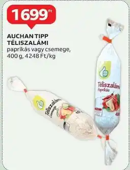 Auchan Auchan Tipp Téliszalámi ajánlat