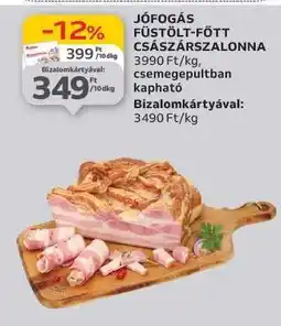 Jófogás Füstölt-Főtt Császárszalonna