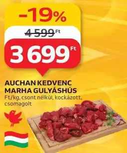 Auchan Auchan Kedvenc Marha Gulyáshús ajánlat