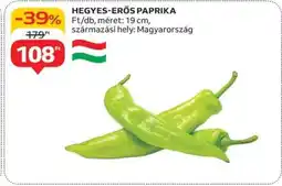 Auchan Hegyes erős paprika ajánlat