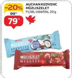 Auchan Auchan Kedvenc Müzliszelet ajánlat