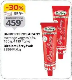 UNIVER Piros Arany