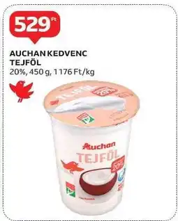 Auchan Auchan Kedvenc Tejföl ajánlat