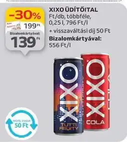 Auchan XIXO Üdítőital ajánlat