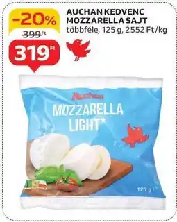 Auchan AUCHAN KEDVENC MOZZARELLA SAJT ajánlat