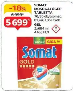 Auchan Somat Mosogatógép Tabletta ajánlat