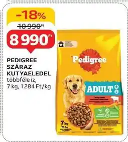 Auchan Pedigree száraz kutyaeledel ajánlat