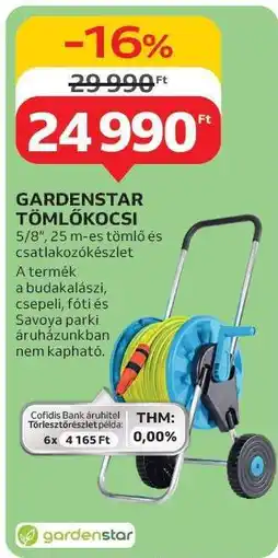 Auchan GARDENSTAR TÖMLŐKOCSI ajánlat