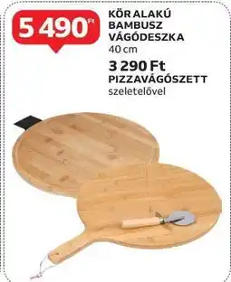 Auchan Kör alakú bambusz vágódeszka ajánlat