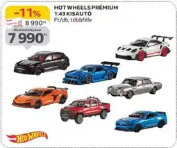 Auchan HOT WHEELS PRÉMIUM 1:43 KISAUTÓ ajánlat