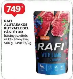 Auchan RAFI Alutasakos Kutyaeledel Pástétom ajánlat