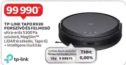 Auchan TP-LINK TAPO RV20 PORSZÍVÓ ÉS FELMOSÓ ajánlat