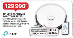 Auchan TP-LINK TAPO RV30 ROBOTPORSZÍVÓ ajánlat