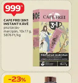 Auchan Cafe Frei 3in1 Instant Kávé ajánlat