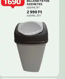Auchan Tipp Billenő Tetős Szemetes