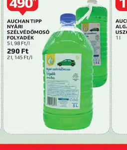 Auchan Auchan Tipp Nyári Szélvédőmosó Folyadék ajánlat