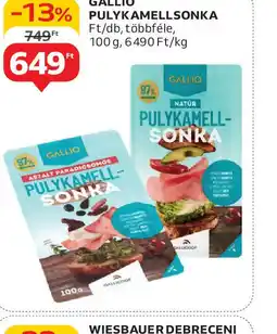 Auchan Gallio Pulykamellsonka ajánlat