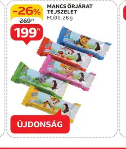 Auchan Mancs Őrjárat Tejszelet ajánlat