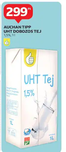Auchan Auchan Tipp UHT dobozos tej ajánlat