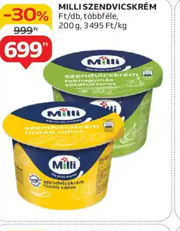Auchan Milli szendvicskrém ajánlat